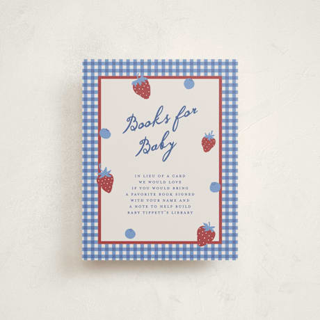 Baby Shower Insert Cards