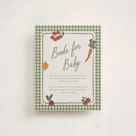 Baby Shower Insert Cards