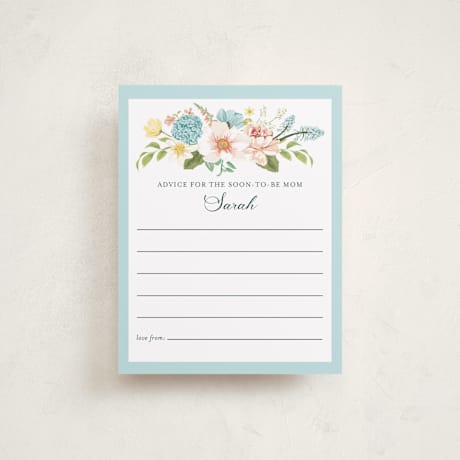 Baby Shower Insert Cards