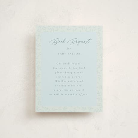 Baby Shower Insert Cards