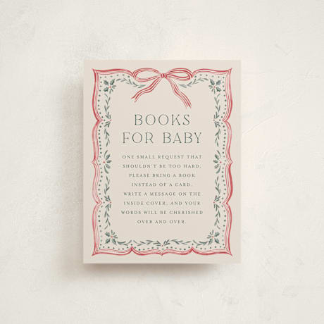 Baby Shower Insert Cards