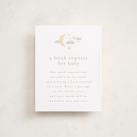 Baby Shower Insert Cards