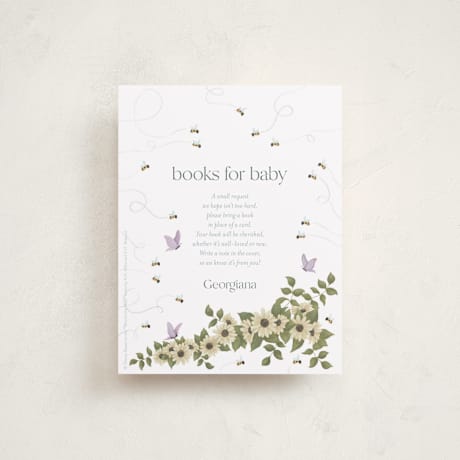 Baby Shower Insert Cards