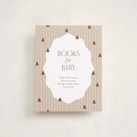 Baby Shower Insert Cards