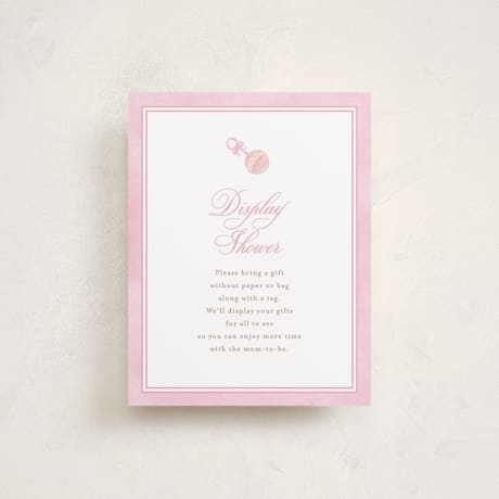 Baby Shower Insert Cards