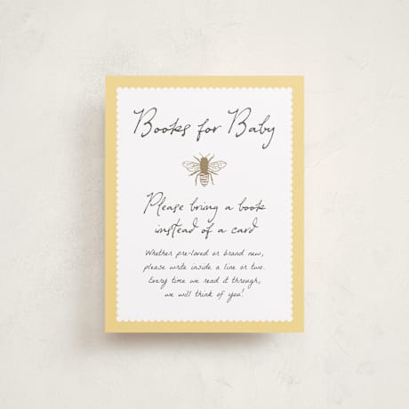 Baby Shower Insert Cards