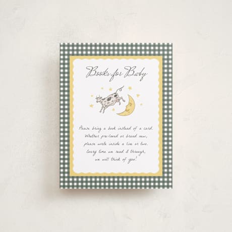 Baby Shower Insert Cards