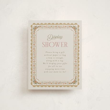 Baby Shower Insert Cards