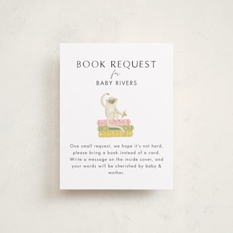Baby Shower Insert Cards