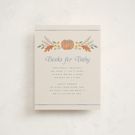 Baby Shower Insert Cards