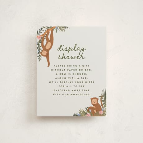 Baby Shower Insert Cards
