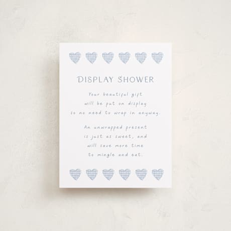 Baby Shower Insert Cards
