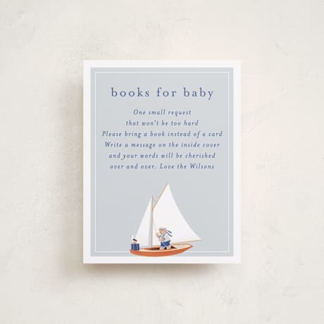 Baby Shower Insert Cards