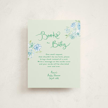 Baby Shower Insert Cards