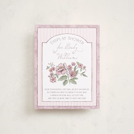 Baby Shower Insert Cards