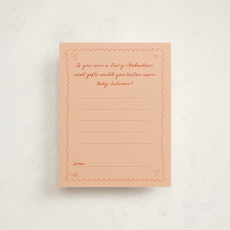 Baby Shower Insert Cards