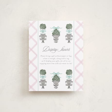 Baby Shower Insert Cards