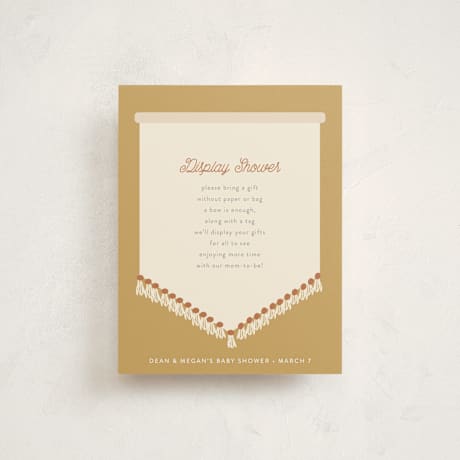 Baby Shower Insert Cards