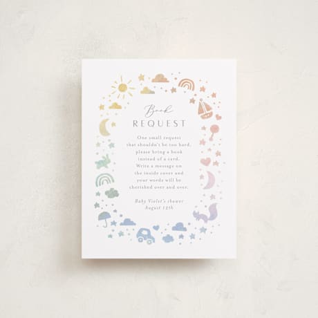 Baby Shower Insert Cards