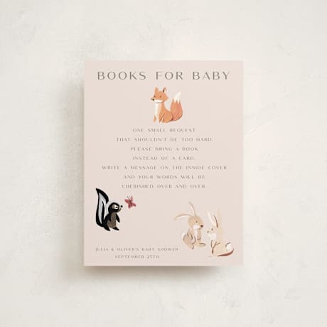 Baby Shower Insert Cards