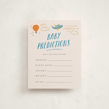 Baby Shower Insert Cards