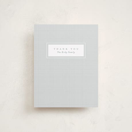 Flat Birth Announcement Thank You Cards