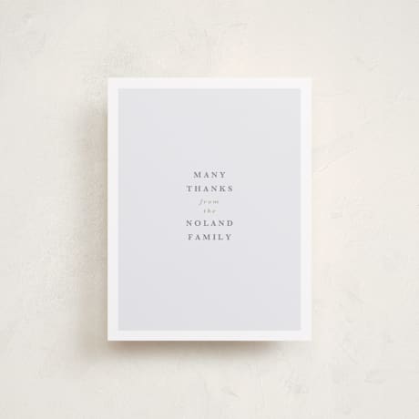 Flat Birth Announcement Thank You Cards