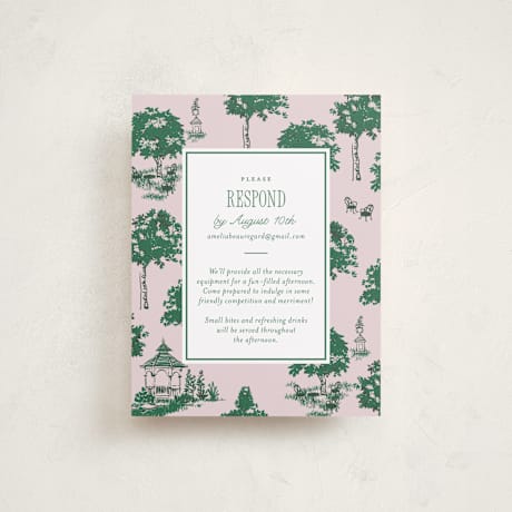 Debutante Party Enclosure Cards