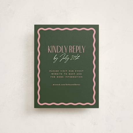Debutante Party Enclosure Cards