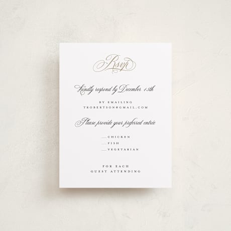 Debutante Party Enclosure Cards