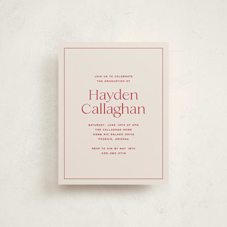 Graduation Insert Cards