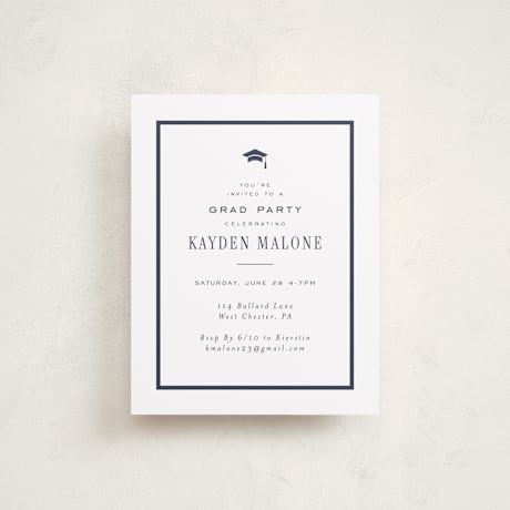 Graduation Insert Cards