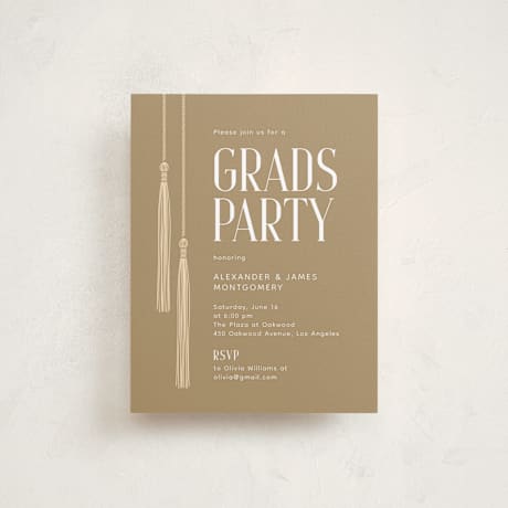 Graduation Insert Cards