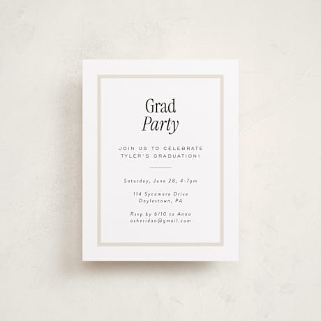 Graduation Insert Cards