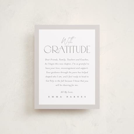 Graduation Insert Cards