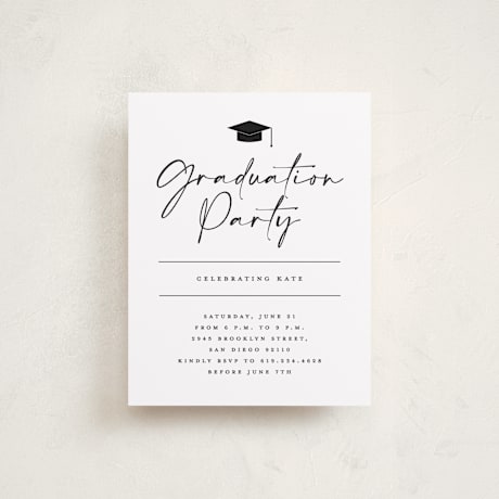Graduation Insert Cards