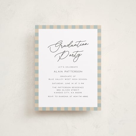 Graduation Insert Cards