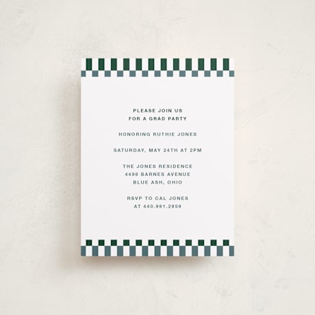 Graduation Insert Cards