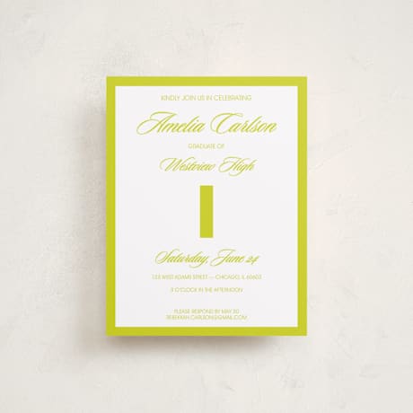 Graduation Insert Cards