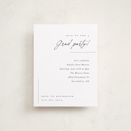 Graduation Insert Cards