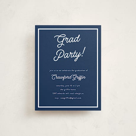 Graduation Insert Cards