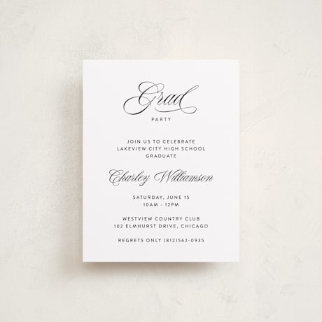 Graduation Insert Cards