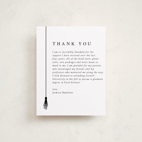 Graduation Insert Cards