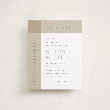 Graduation Insert Cards