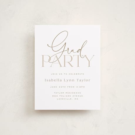Graduation Insert Cards