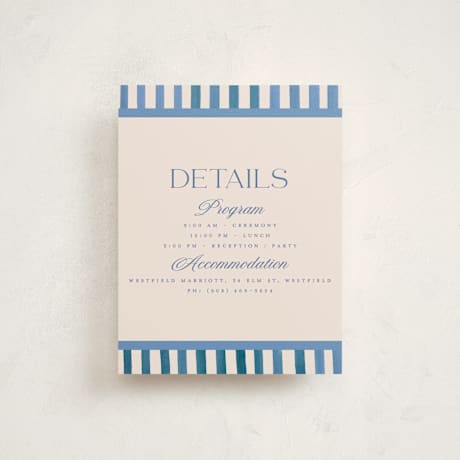 Mitzvah Direction Cards