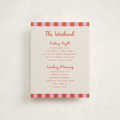 Mitzvah Direction Cards
