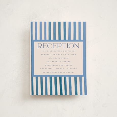 Mitzvah Reception Cards