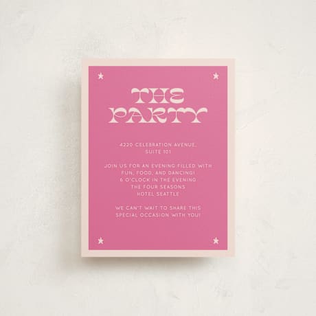 Mitzvah Reception Cards