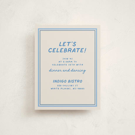 Mitzvah Reception Cards
